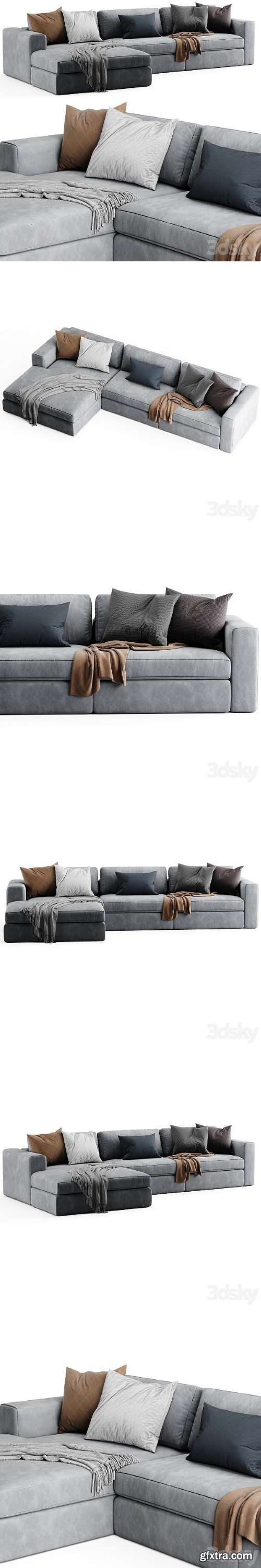 Ditre Urban Chaise Longue Sofa