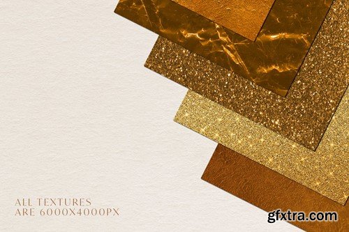 Golden Foil Glitter Textures DZNY6S2