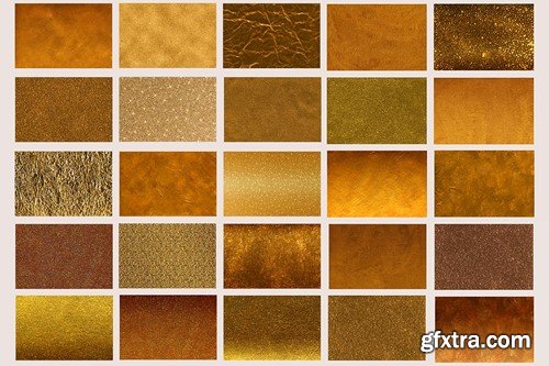 Golden Foil Glitter Textures DZNY6S2