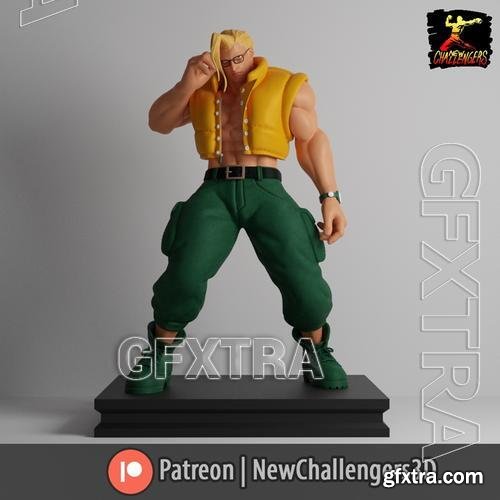 New Challengers - Charlie Nash &ndash; 3D Print Model