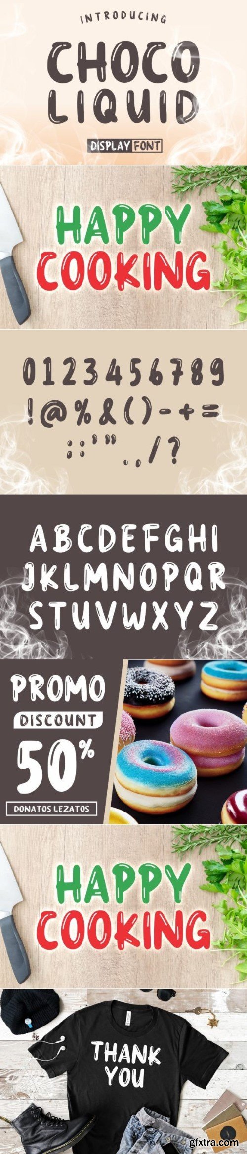 Choco Liquid Font