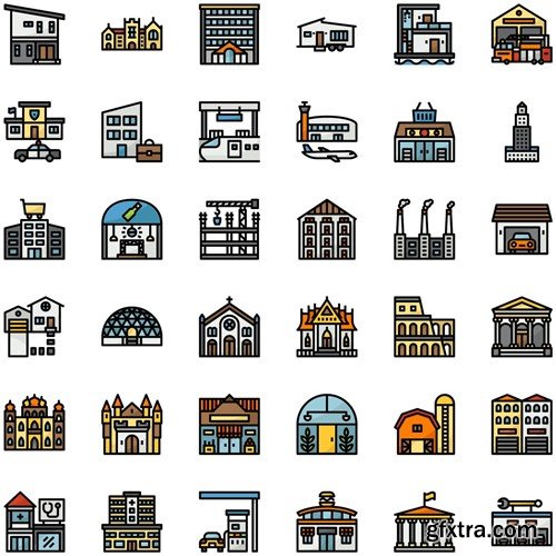 Building Icon Pack CKTYHTF