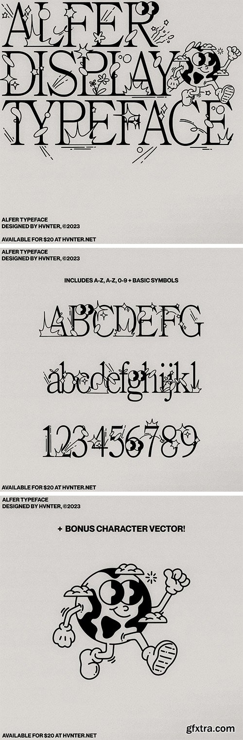 Alfer Typeface