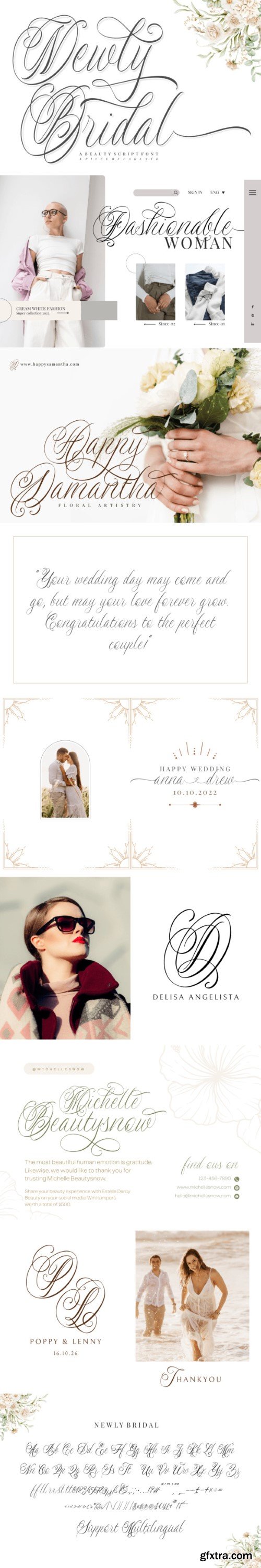 Newly Bridal Font