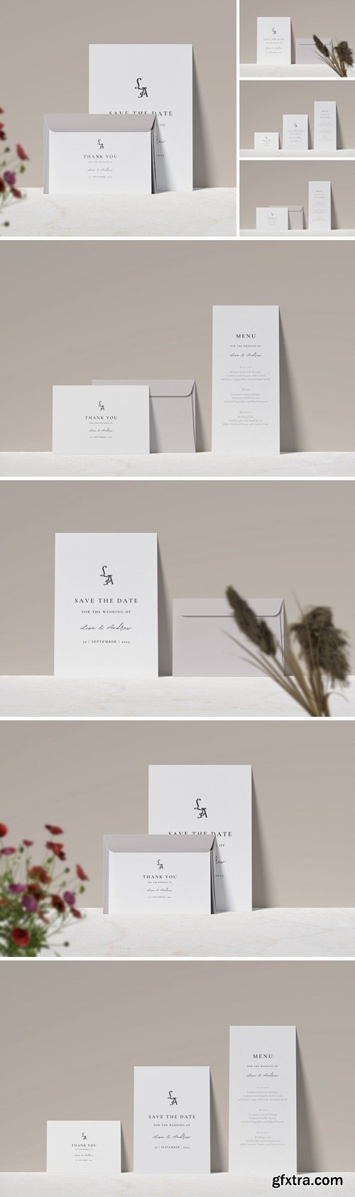 Minimal Branding Mockup Set EUVHKLC