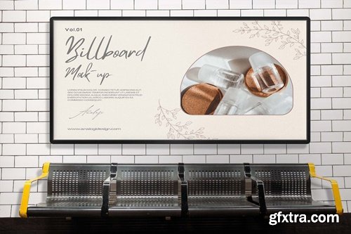 Billboard Wall Advertising Mockup MBJSV22