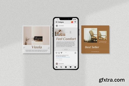 Vioola Instagram Template Vol.2 CMA3JHN