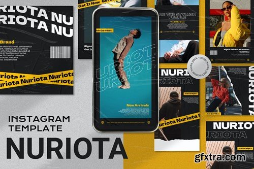 Nuriota Instagram template Vol.2 7S9Q96Y