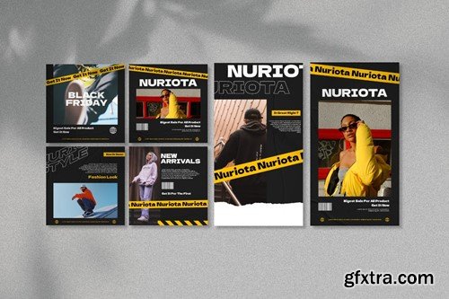 Nuriota Instagram template Vol.2 7S9Q96Y