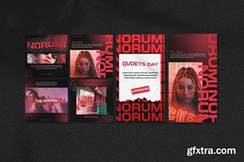 Norumi Instagram Template Vol.1 V67PJ84