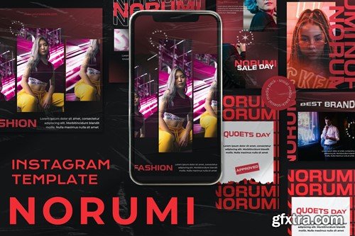 Norumi Instagram Template Vol.2 92GP49A