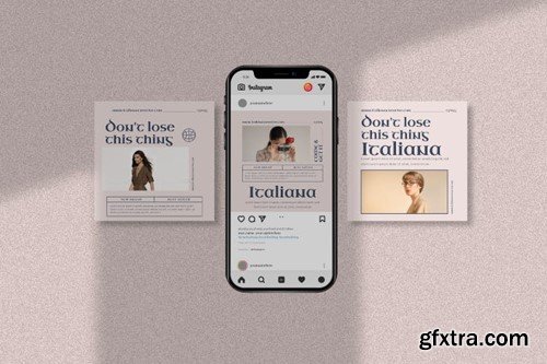 Italiana Instagram Template Vol.2 6H5TXSJ