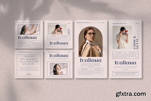 Italiana Instagram Template Vol.2 6H5TXSJ