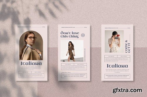 Italiana Instagram Template Vol.2 6H5TXSJ