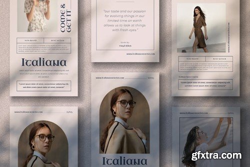 Italiana Instagram Template Vol.2 6H5TXSJ