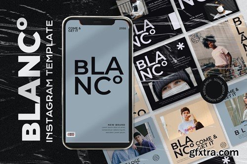 Blanco Instagram Template Vol.2 UENMATE