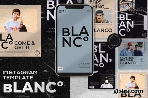 Blanco Instagram Template Vol.2 UENMATE