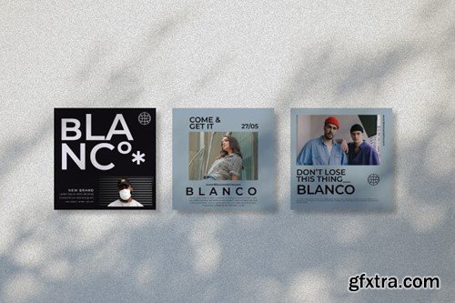 Blanco Instagram Template Vol.2 UENMATE