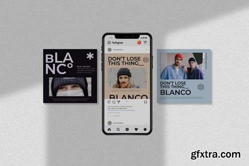 Blanco Instagram Template Vol.1 LCGZU3T