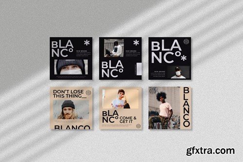 Blanco Instagram Template Vol.1 LCGZU3T