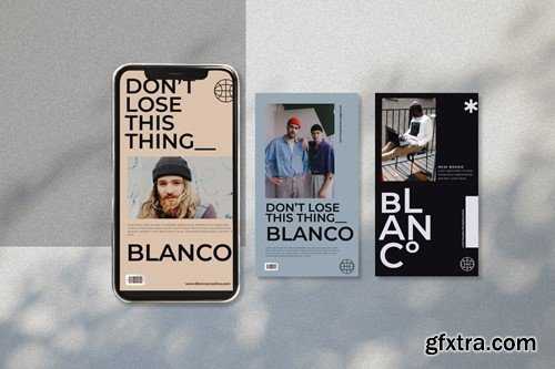 Blanco Instagram Template Vol.1 LCGZU3T