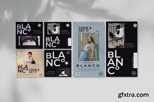 Blanco Instagram Template Vol.1 LCGZU3T