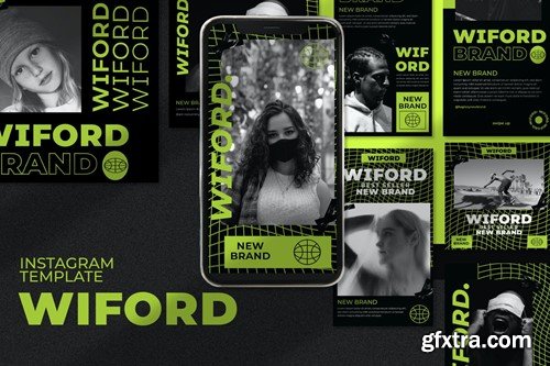 Wiford Instagram Template Vol.1 VMYLBXA