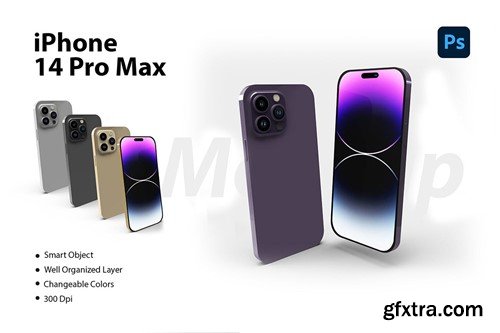 iPhone 14 Pro Max Mockup N5HGGKG