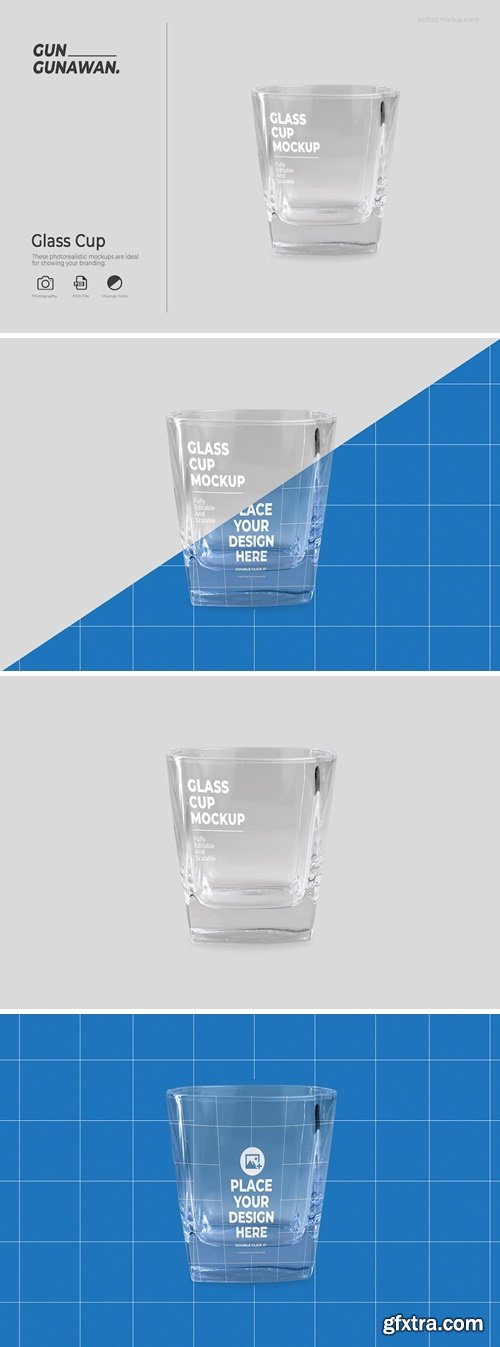 Glass Cup Mockup 5SS8B9K