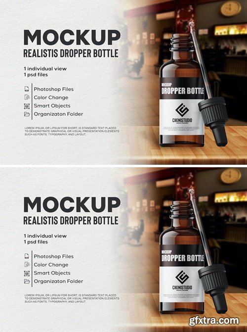 Dropper Bottle Mock-Up 4HQVJJM