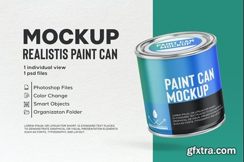 Paint Cans Mockup SF46VLV