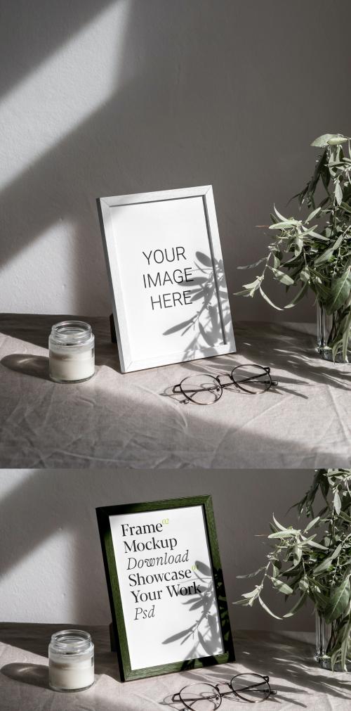 Mini Wood Frame Mockup 591793384