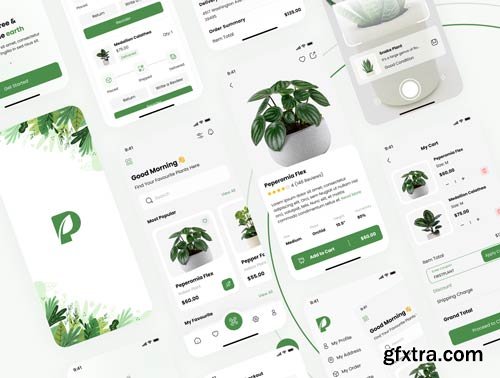 Plant Shop App UI Kit Ui8.net