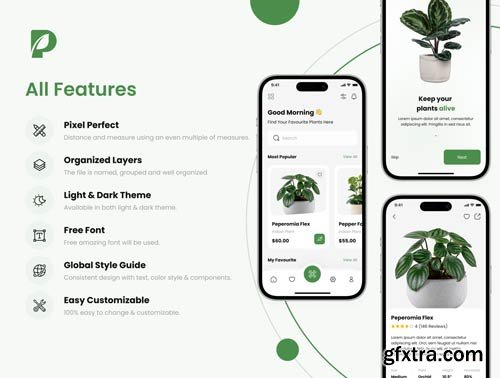 Plant Shop App UI Kit Ui8.net