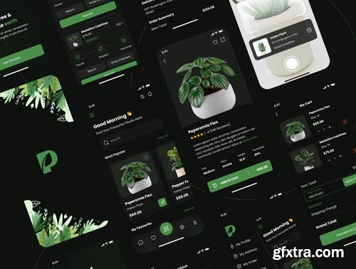 Plant Shop App UI Kit Ui8.net