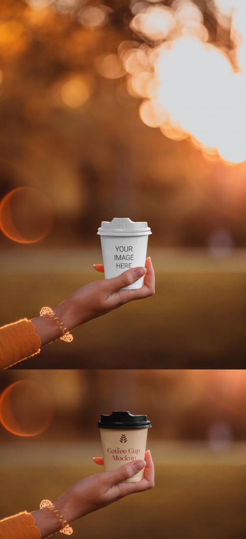 Small Coffee Cup Mockup 591796401