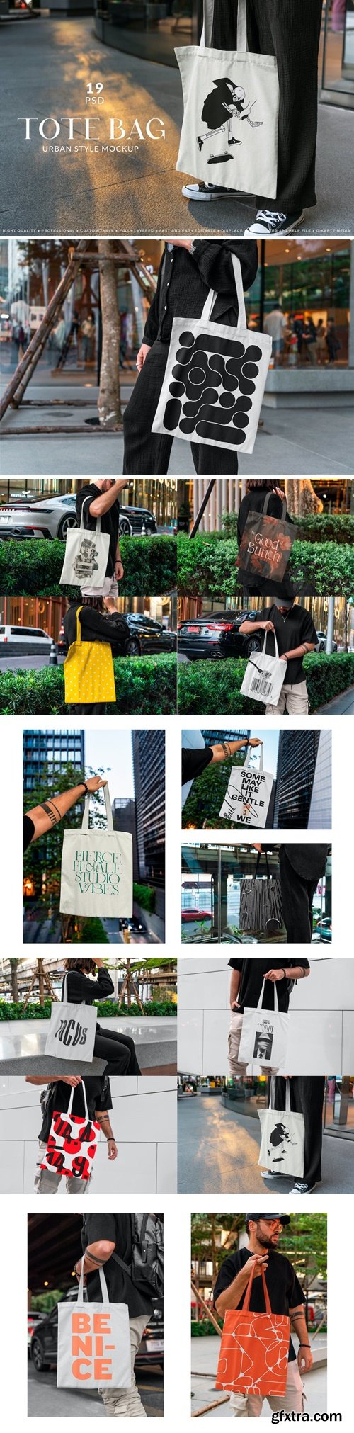 Tote Bag Urban MockUps GB5BVKM