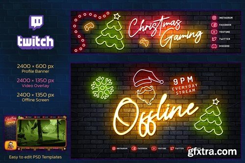 Christmas Twitch Kit 5U4PRLQ