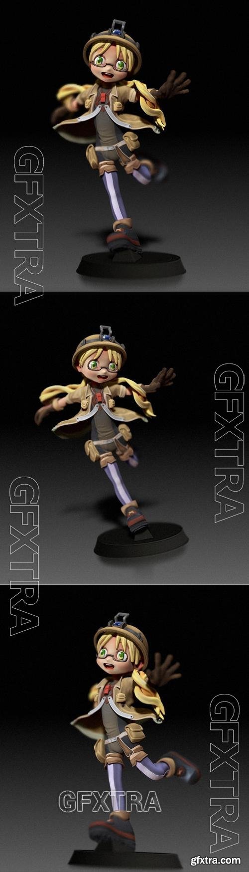 Riko - Made in Abyss Anime &ndash; 3D Print Model