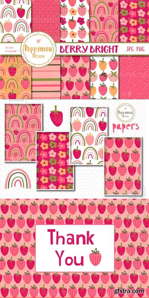 Berry Bright Paper Set