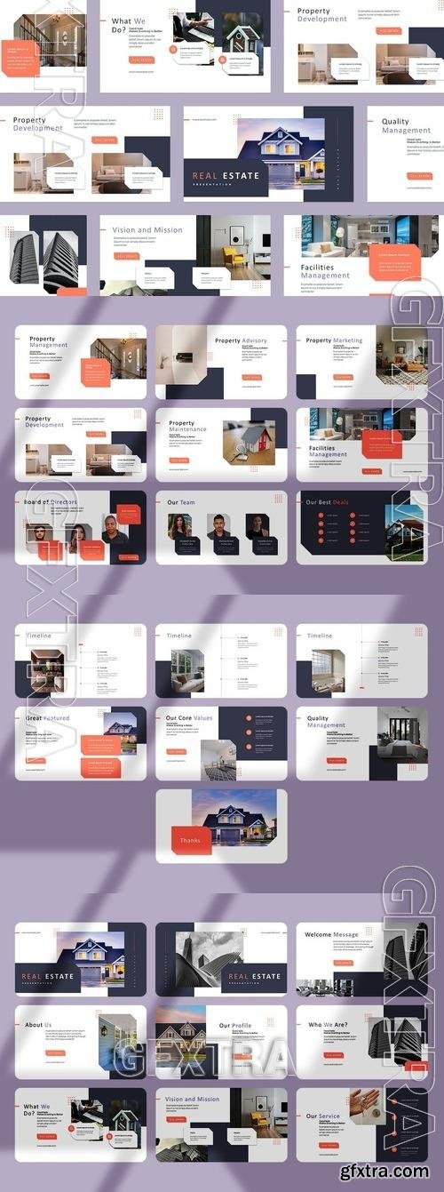 Real Estate Presentation Template BU5HTFW