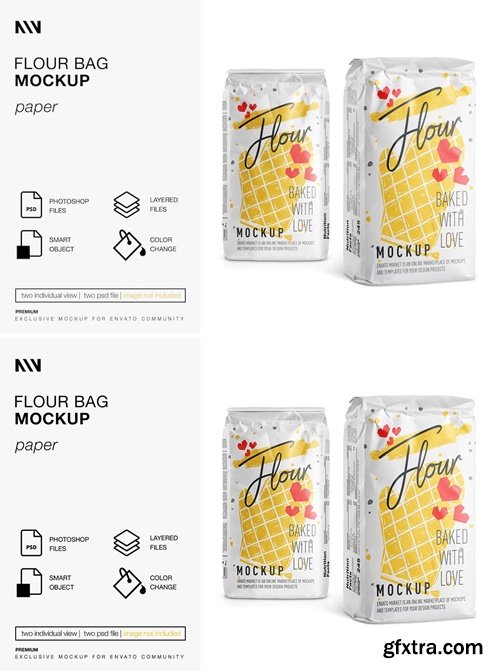 Flour Bag Mockup 98EMFHY