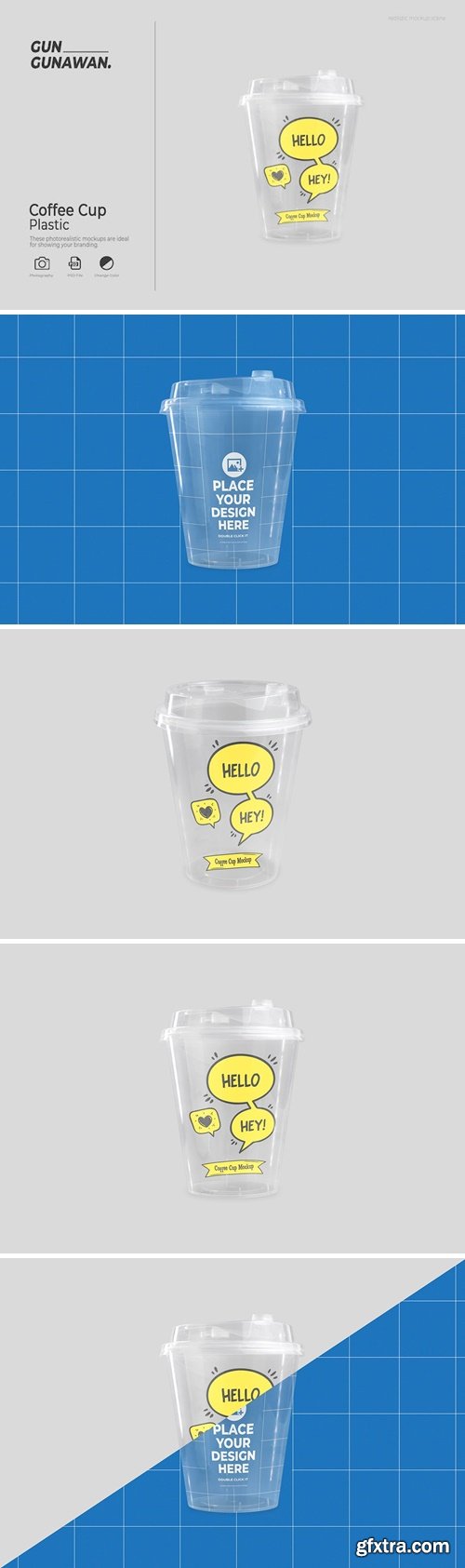 Plastic Coffee Cup Mockup PTEU4GT