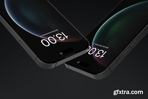 MI - Perspective View Smartphone Mockup PSF6LE3