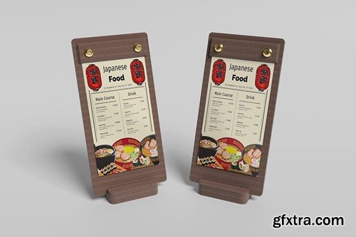 Table Menu Mockup M9NC5Q2