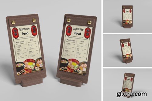 Table Menu Mockup M9NC5Q2