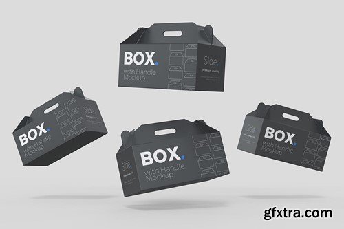 Box with handle Mockups EY4DJG2