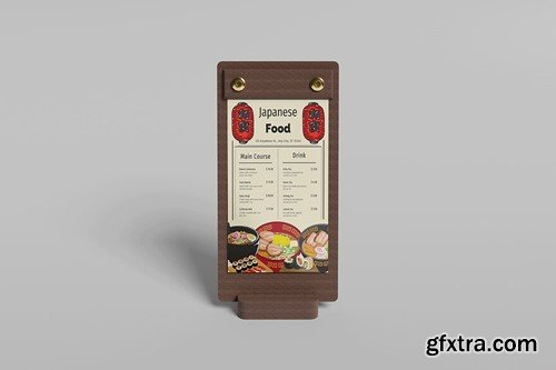 Table Menu Mockup M9NC5Q2