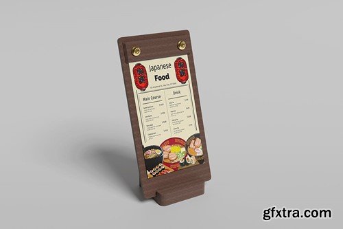 Table Menu Mockup M9NC5Q2