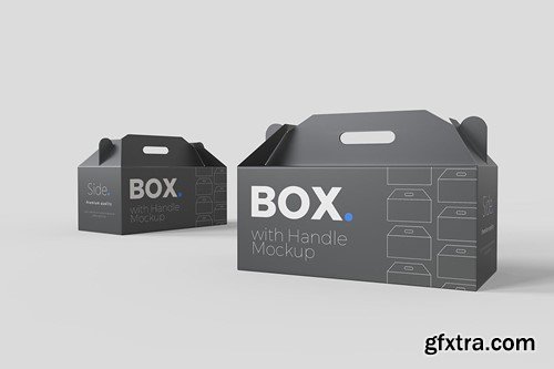 Box with handle Mockups EY4DJG2